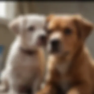 When to Seek Veterinary Care for Diarrhea A pet owner consulting with a veterinarian