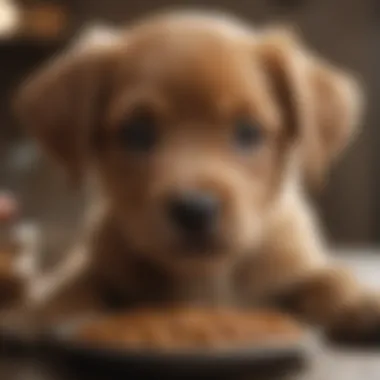 Healthy puppy food options