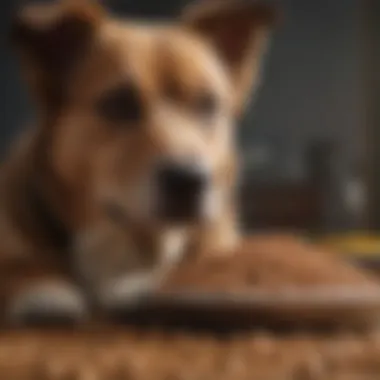 Exploring Dog Food Varieties Impacting Ear Health Assorted dog food options that may influence ear health