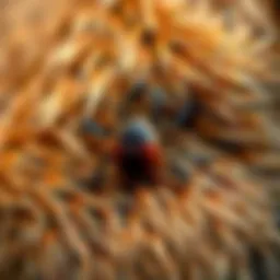 A close-up of a tick on a dog's fur, highlighting the danger of Lyme disease.