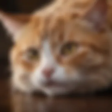 Lethargy in Cats as a UTI Symptom A cat showing signs of lethargy and reduced activity
