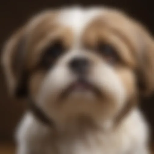 Shih Tzu showcasing healthy ears in a natural setting