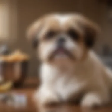Home Care for Shih Tzu Ears Shih Tzu having ear care at home