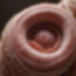 Close-up of a pet's digestive system