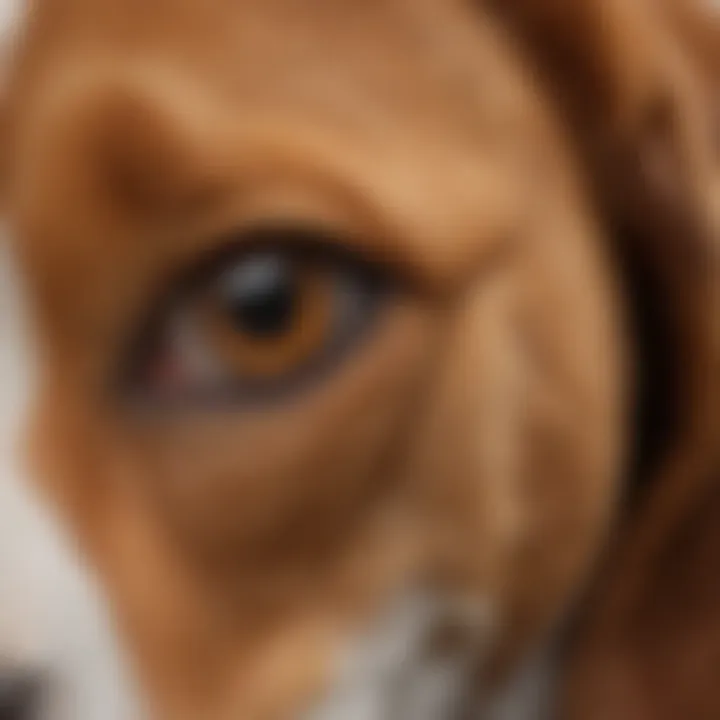 Anatomy of a Beagle's ear showcasing its unique structure