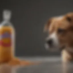 Various types of dog diarrhea