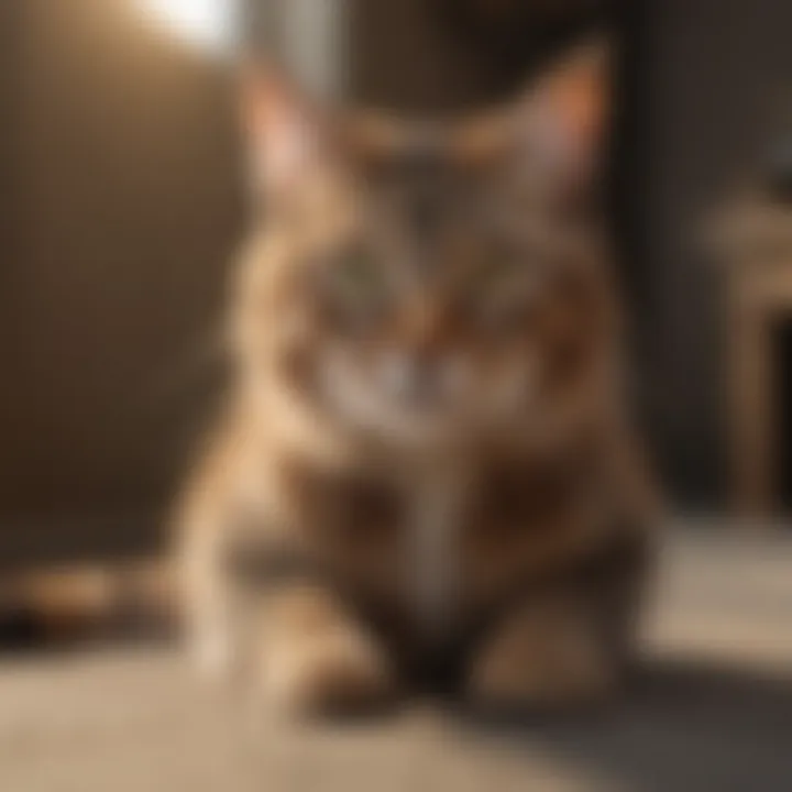 Home care for a limping cat