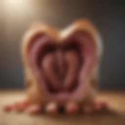 Visual representation of a healthy dog's digestive system.