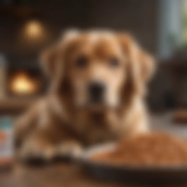 Various dog food options that could lead to dietary issues