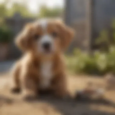 A variety of puppy foods and their effects