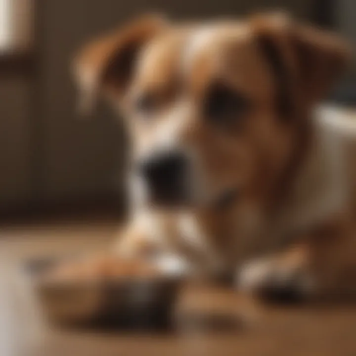 Visual representation of potential health issues in dogs